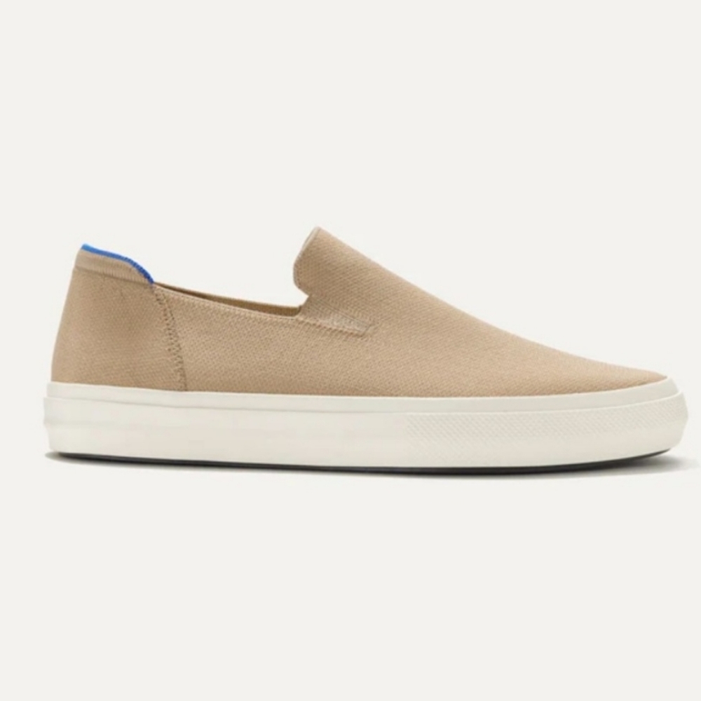 Rothy's The City Slip On Sneaker Wheat Tan Size W 9 M 7.5